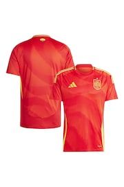 adidas Red Spain Home Shirt 2024 - Image 1 of 3