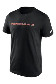 Fanatics 100% Cotton Formula 1 Heat Map Graphic Black T-Shirt - 圖片 3，共 3