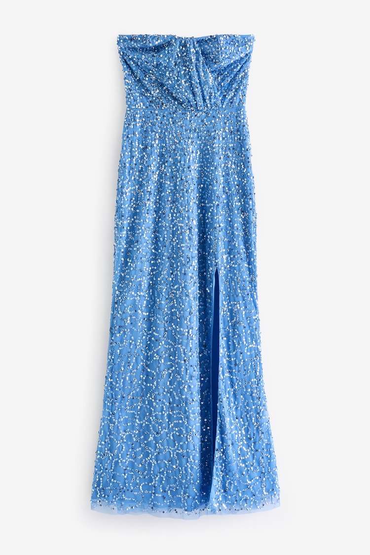 Sistaglam Bandeau Embellished Maxi Dress - Image 5 of 5