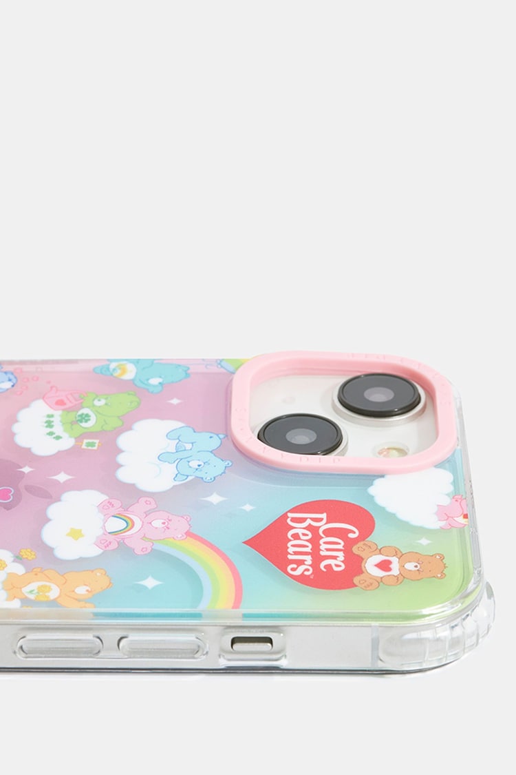 Skinnydip Care Bears Rainbow Castle Wildflower Thistle Shock iPhone CaseiPhone 15 Case - Image 2 of 4