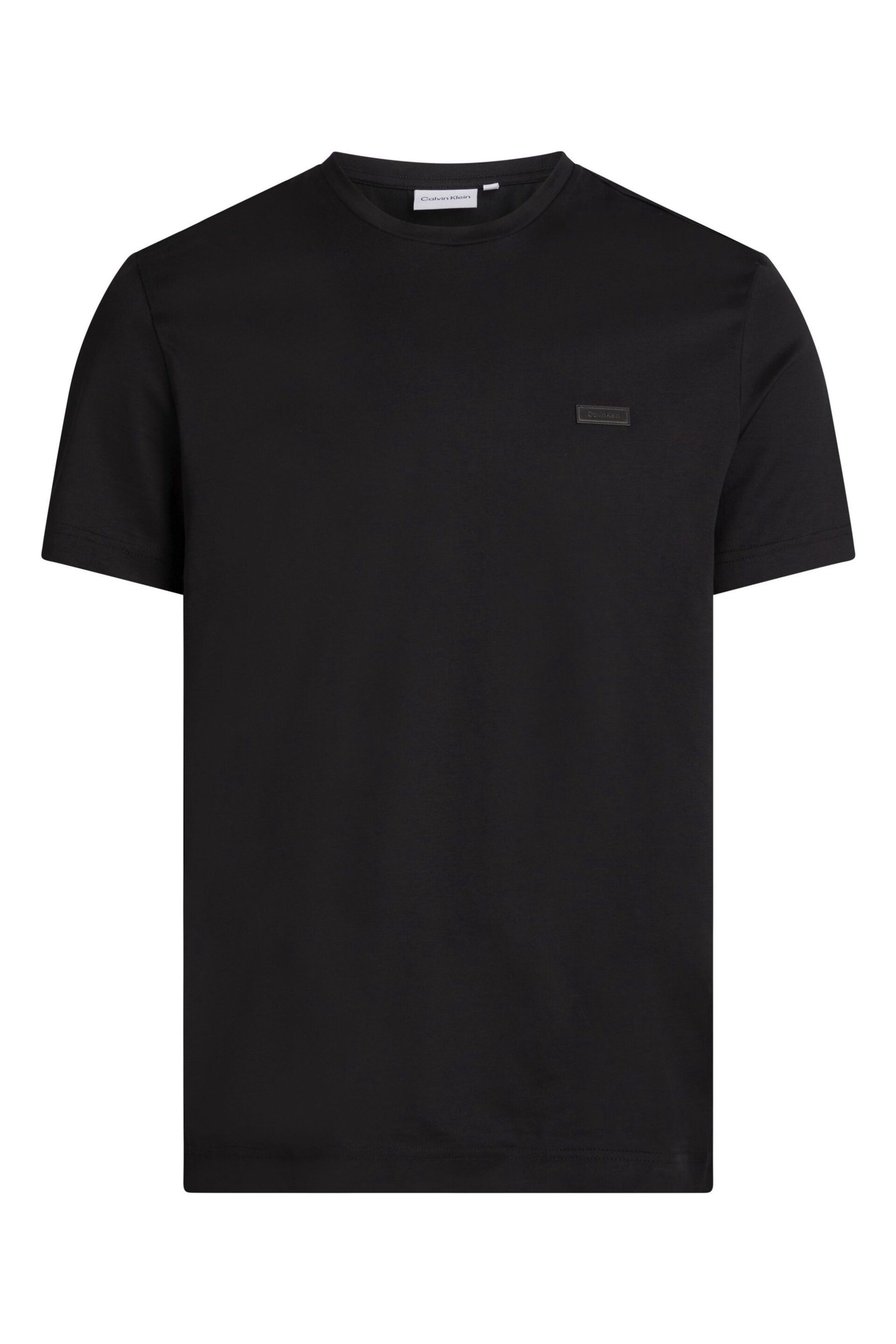 Calvin Klein Black Modern Essentials Cotton T-Shirt - Image 1 of 5