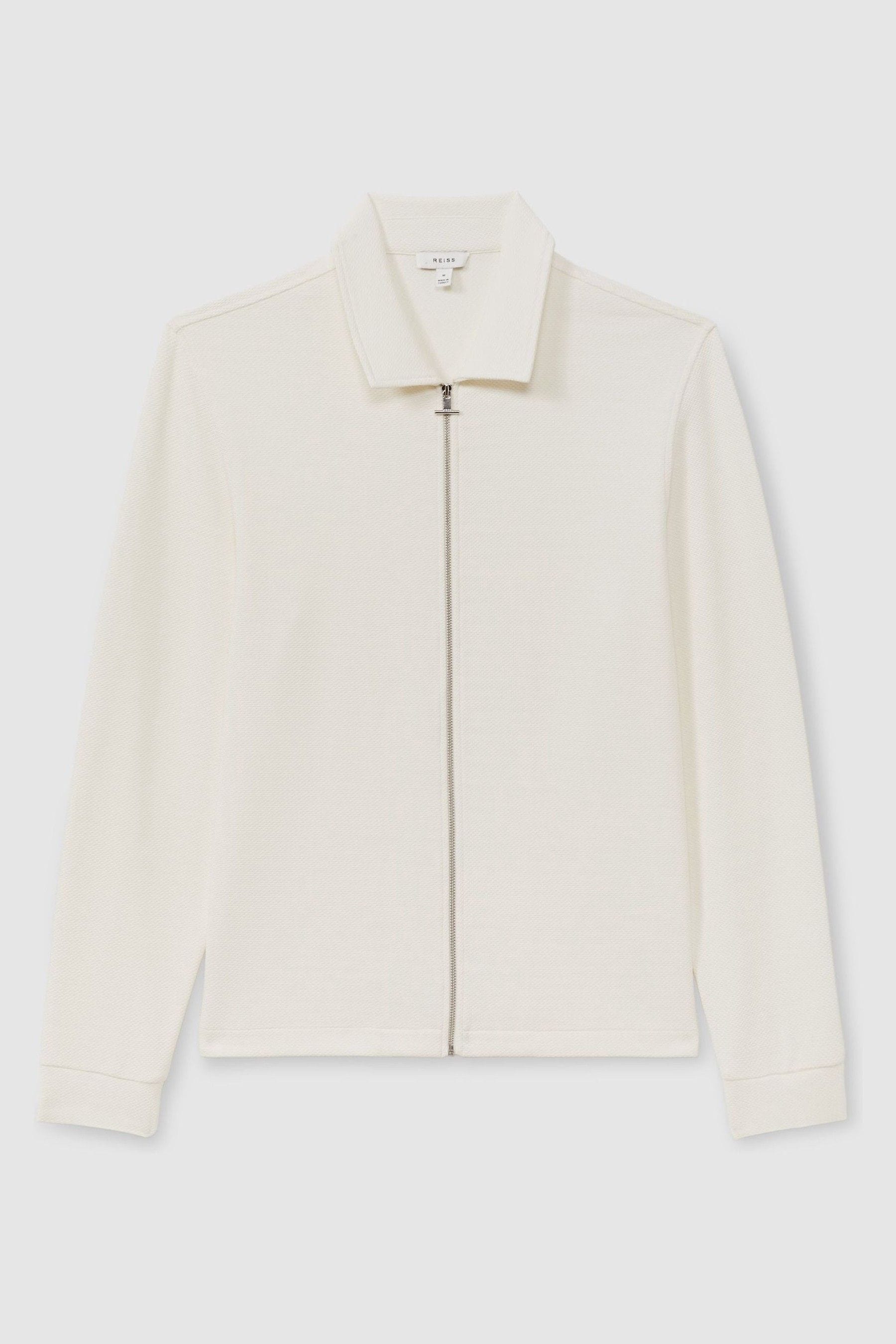 Reiss white jacket top