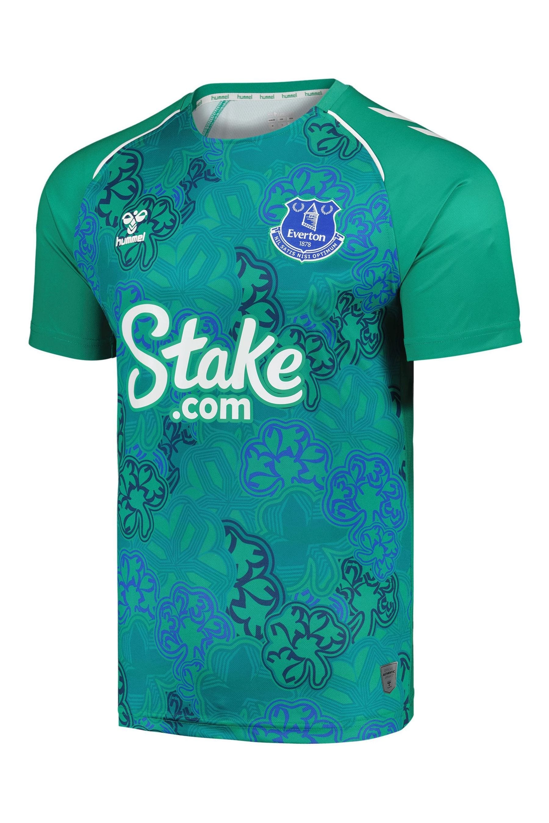 Buy Fanatics Green Everton Limited Edition Pre Match Shamrock Jersey from the Next UK online shop