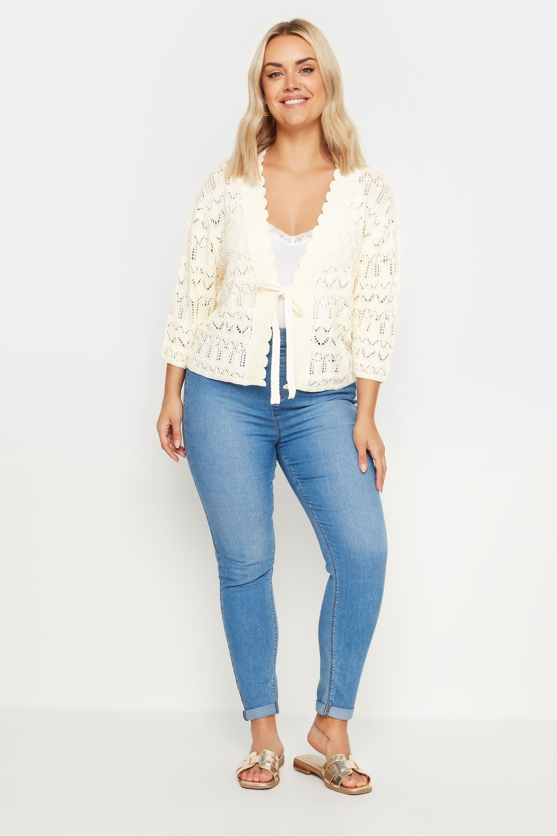 Women's tie front shrug new arrivals