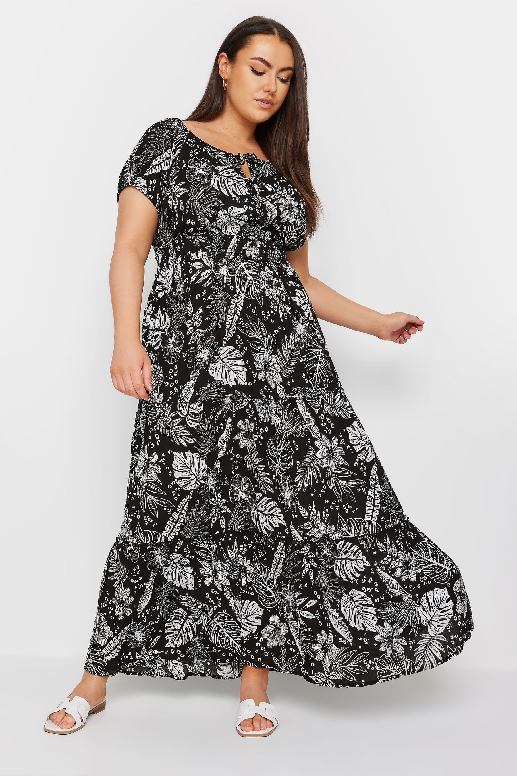 Grey bardot maxi dress clearance