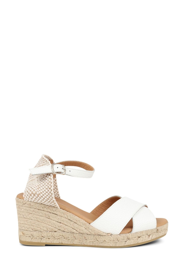 Jones Bootmaker Gold Raelie Espadrille Wedges - Image 1 of 5