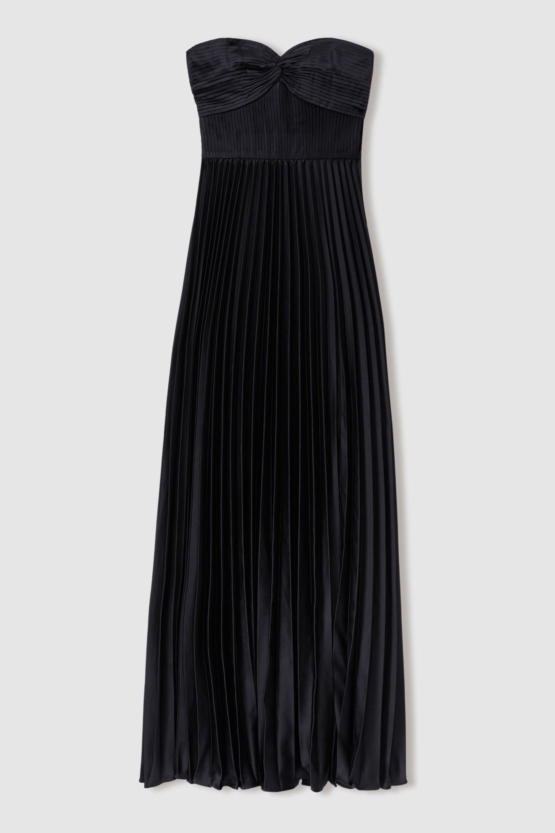 Buy Amur Satin Pleated Maxi Dress from Next Switzerland