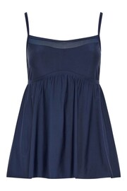 Yours Curve Blue Navy Swimdress - Image 5 of 6