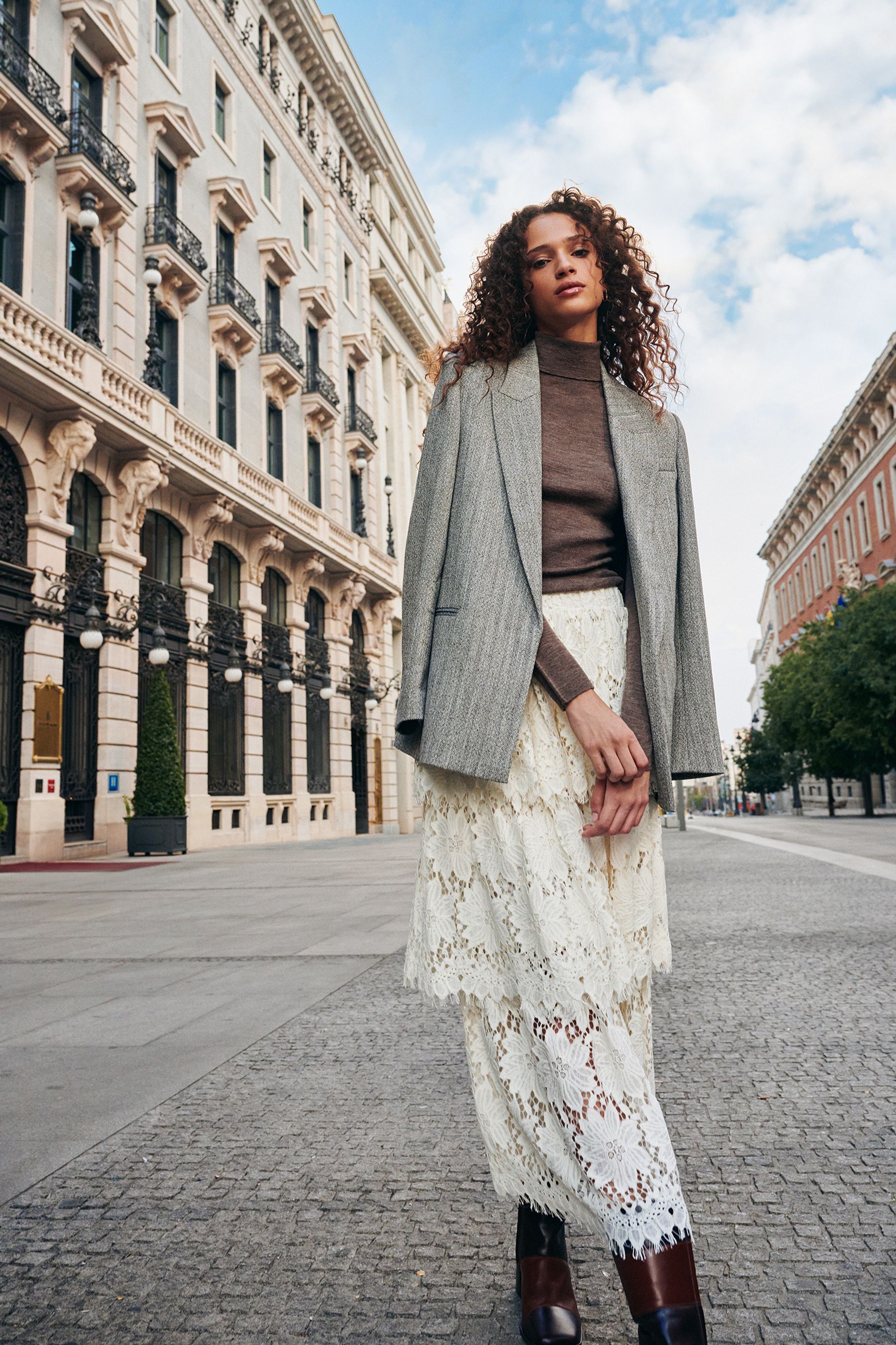 White tailored blazer cheap