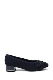 Pavers Blue Slip-On Court Shoes - Image 1 of 5