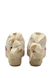 Ravel Pink Espadrilles Wedges Sandals - Image 3 of 4