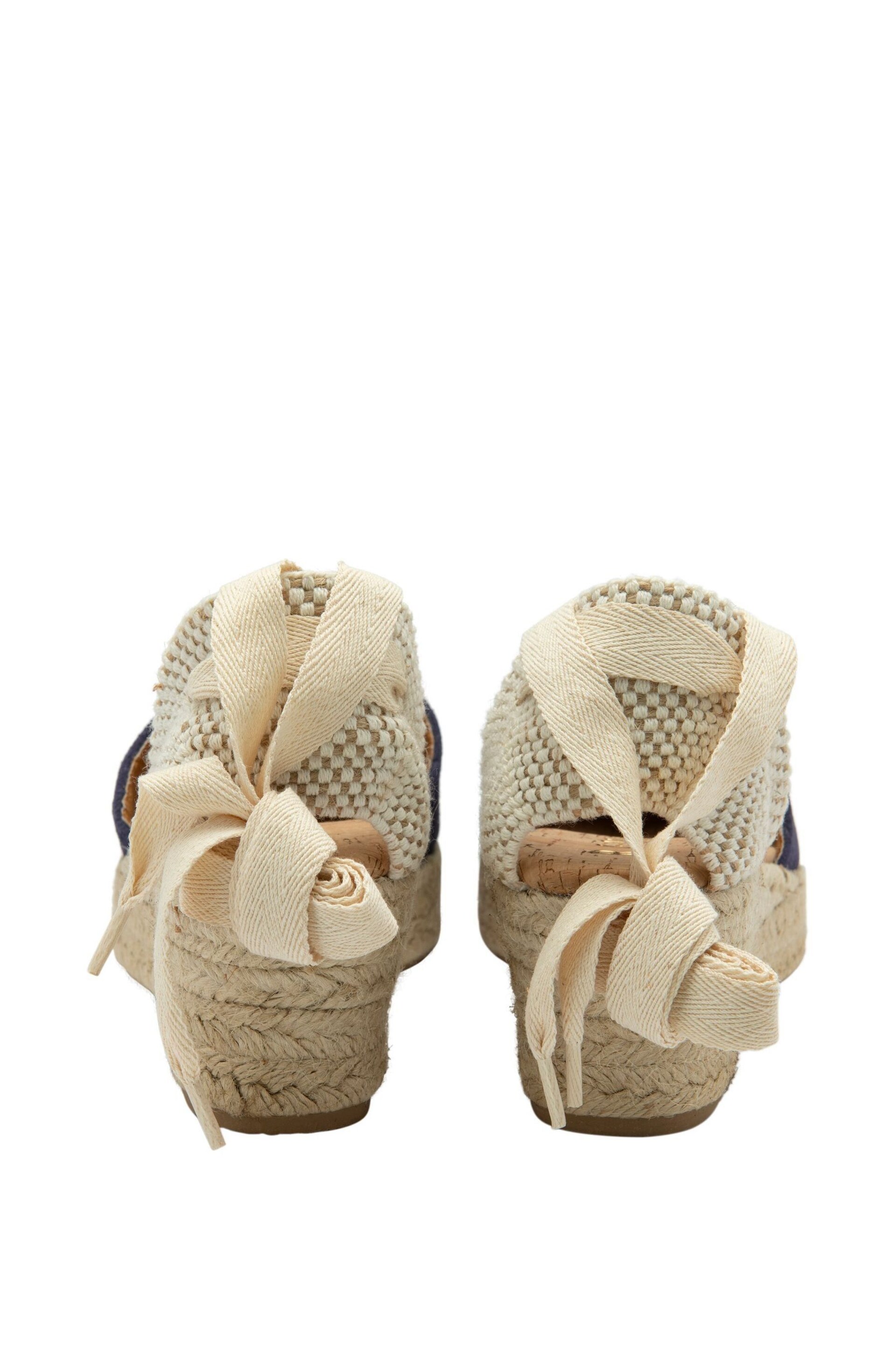 Ravel Blue Espadrilles Wedges Sandals - Image 3 of 4