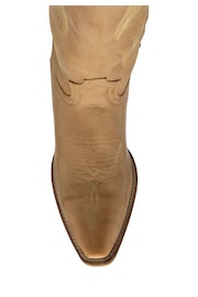 Ravel Natural Leather Mid Calf Boots - Image 2 of 4