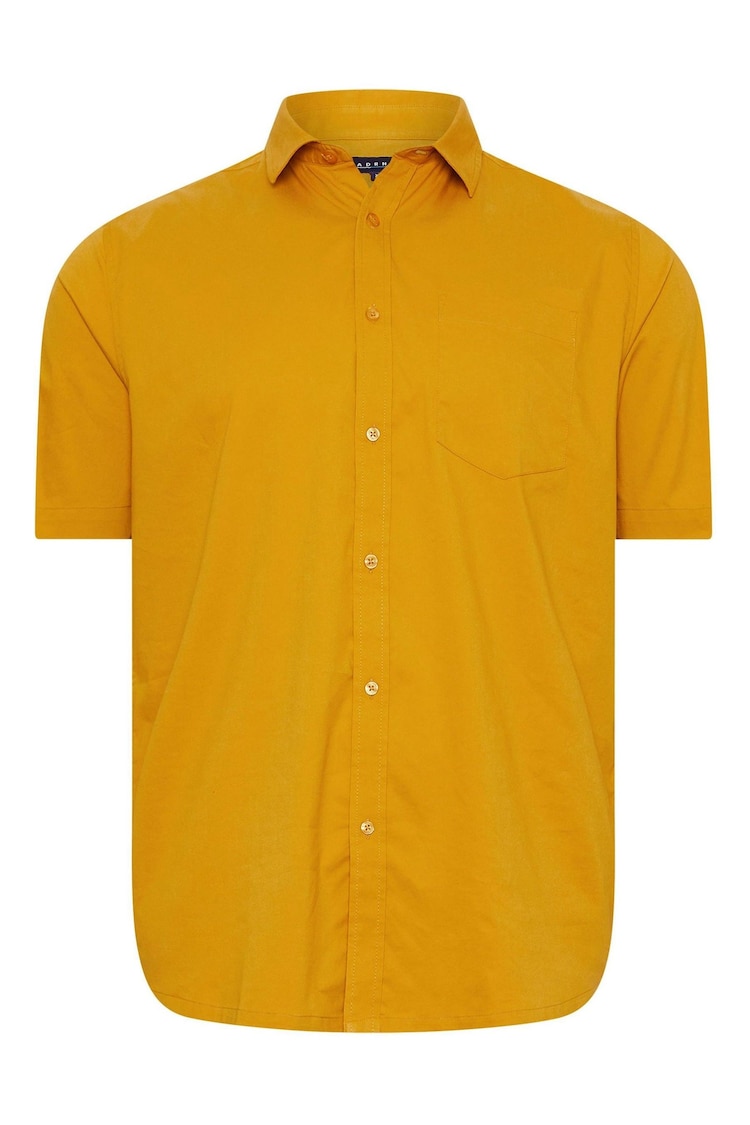 BadRhino Big & Tall Yellow Lycra Short Sleeve Shirt - Image 2 of 3