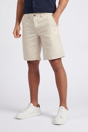 U.S. Polo Assn. Mens Linen Blend Chino Shorts - Image 1 of 9