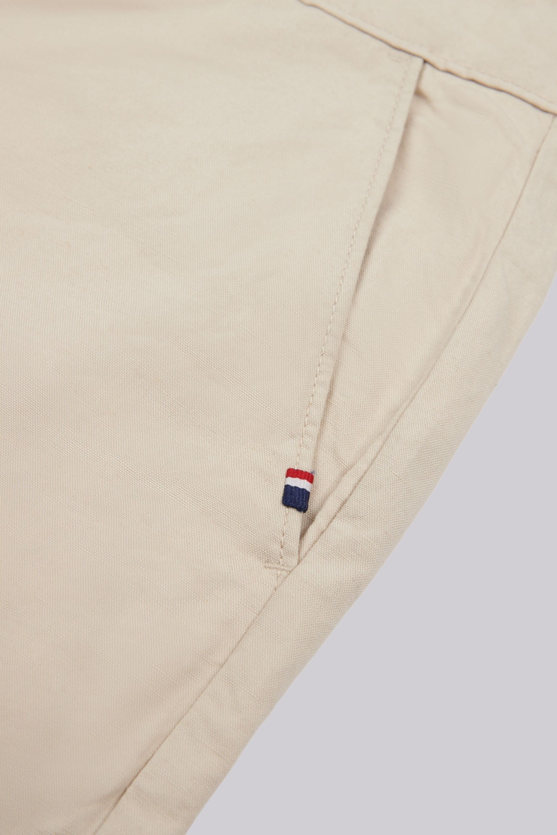 U.S. Polo Assn. Mens Linen Blend Chino Shorts - Image 8 of 9