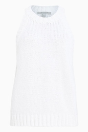 AllSaints White Lock Slub Tank - Image 6 of 6