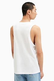 AllSaints White Kendrick Vest - Image 6 of 7