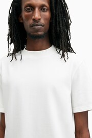 AllSaints White Nero Short Sleeve Crew T-Shirt - Image 2 of 7