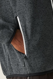 Regatta Grey Zip Fleece - Image 5 of 7