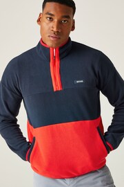 Regatta Blue Callide Half Zip Fleece - Image 1 of 5