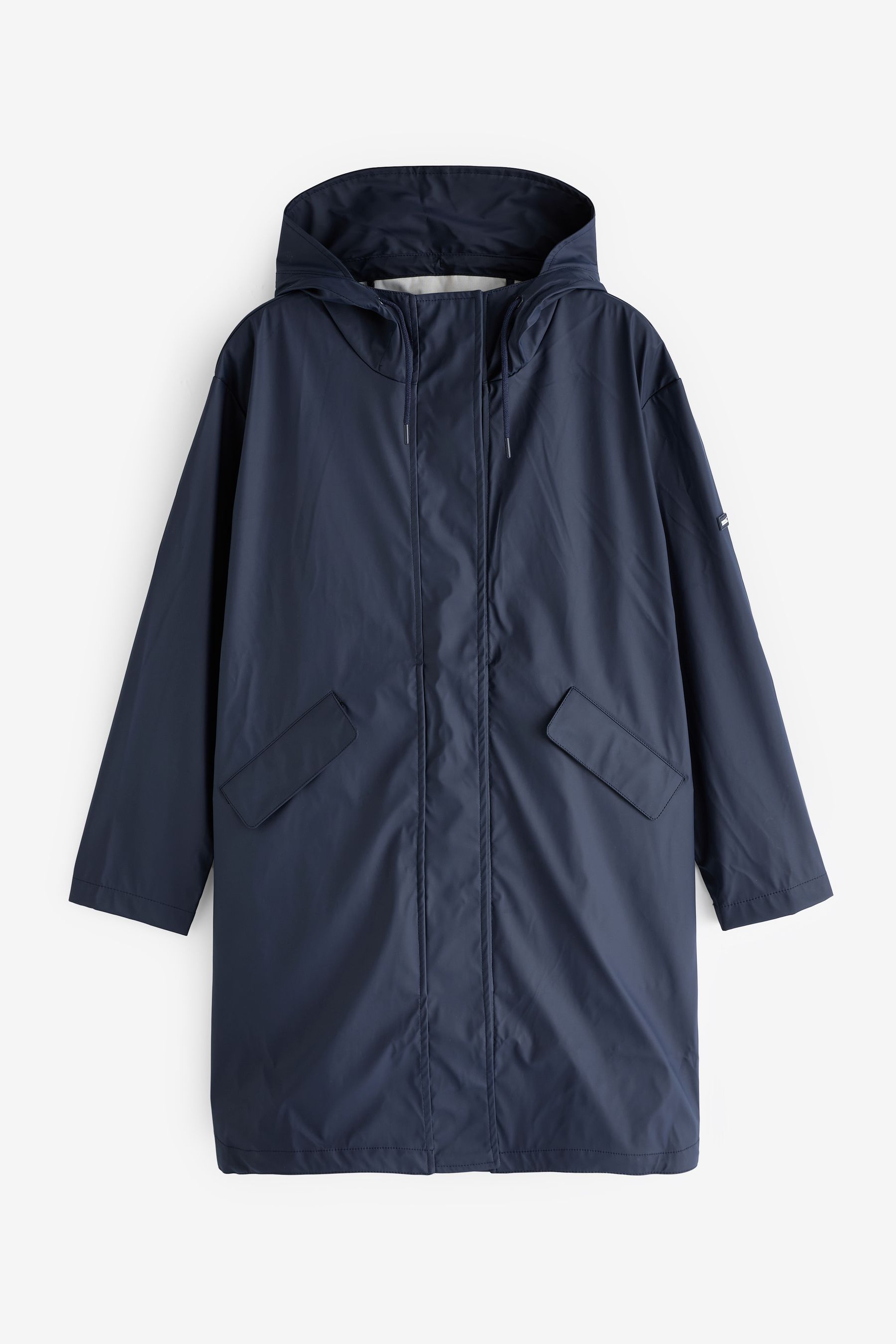 Womens blue raincoat on sale