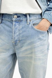 AllSaints Blue Switch Shorts - Image 3 of 6