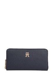 Tommy Hilfiger Emblem Large Logo Black Purse - Image 2 of 3