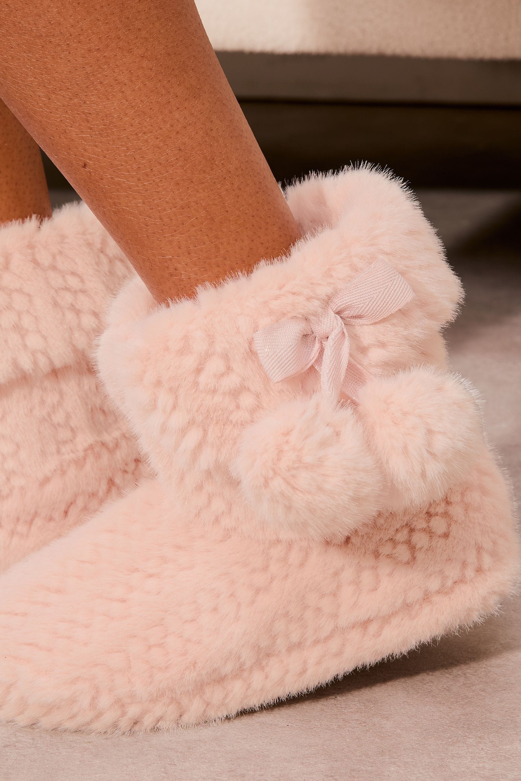 Next pom pom slippers deals