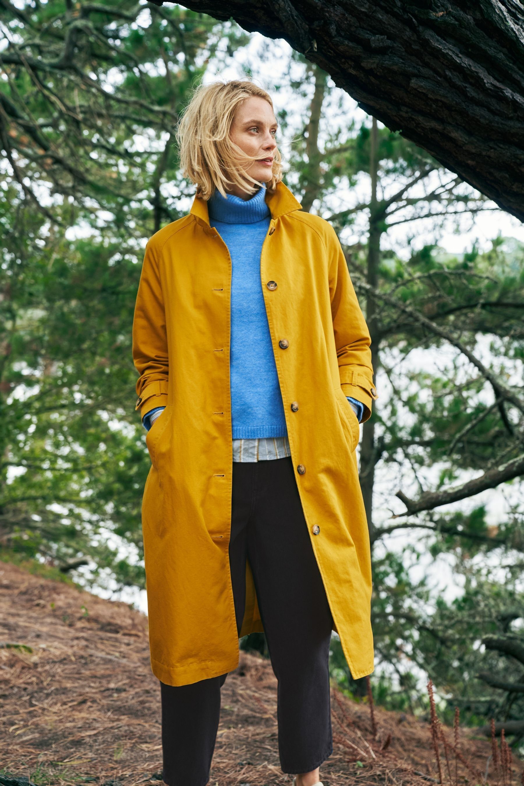 Seasalt yellow coat 2025