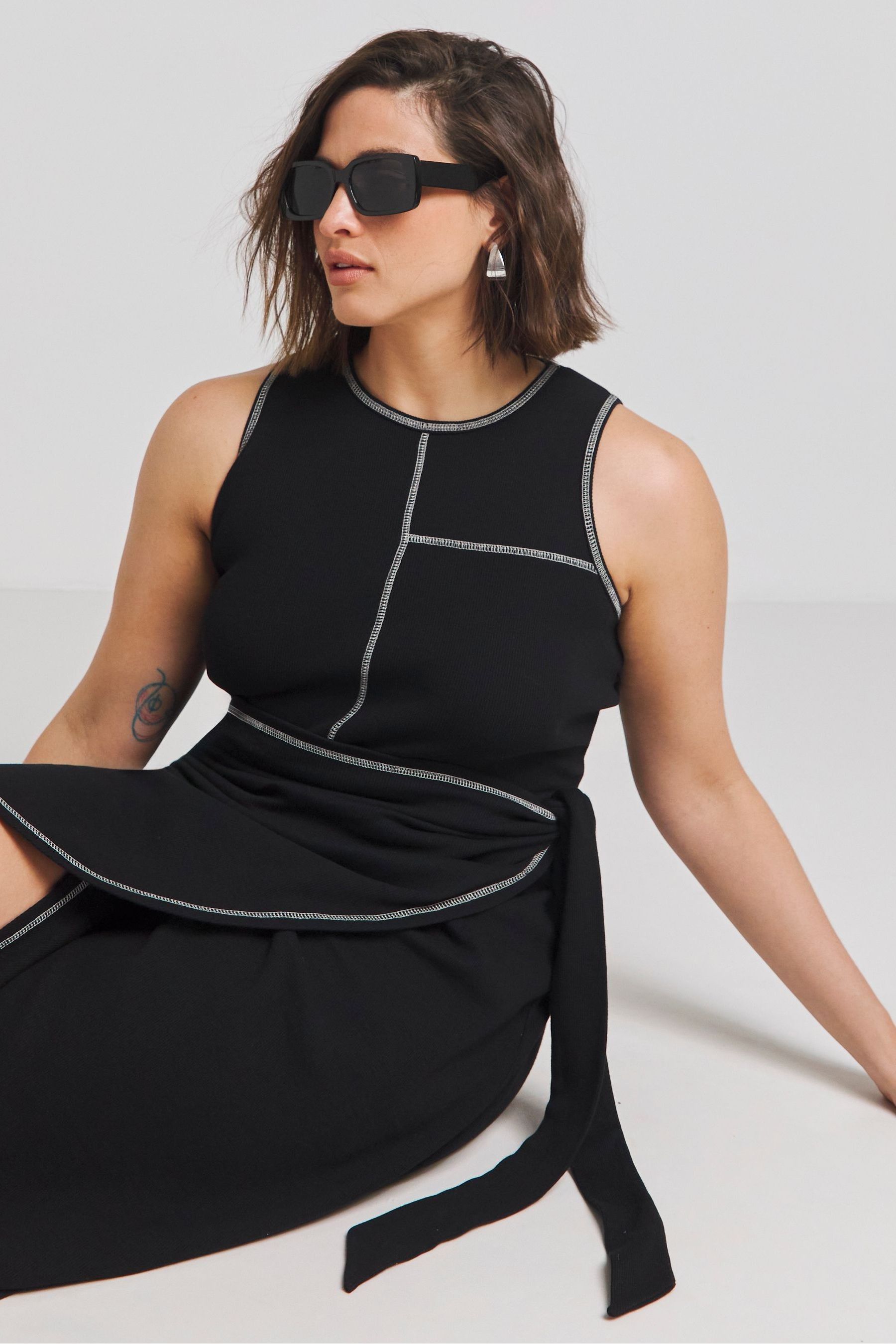 Simply be wrap dress cheap