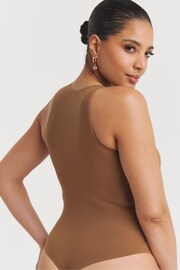 Simply Be Black Magisculpt Smoothing Racer Bodysuits 2 Pack - Image 3 of 4