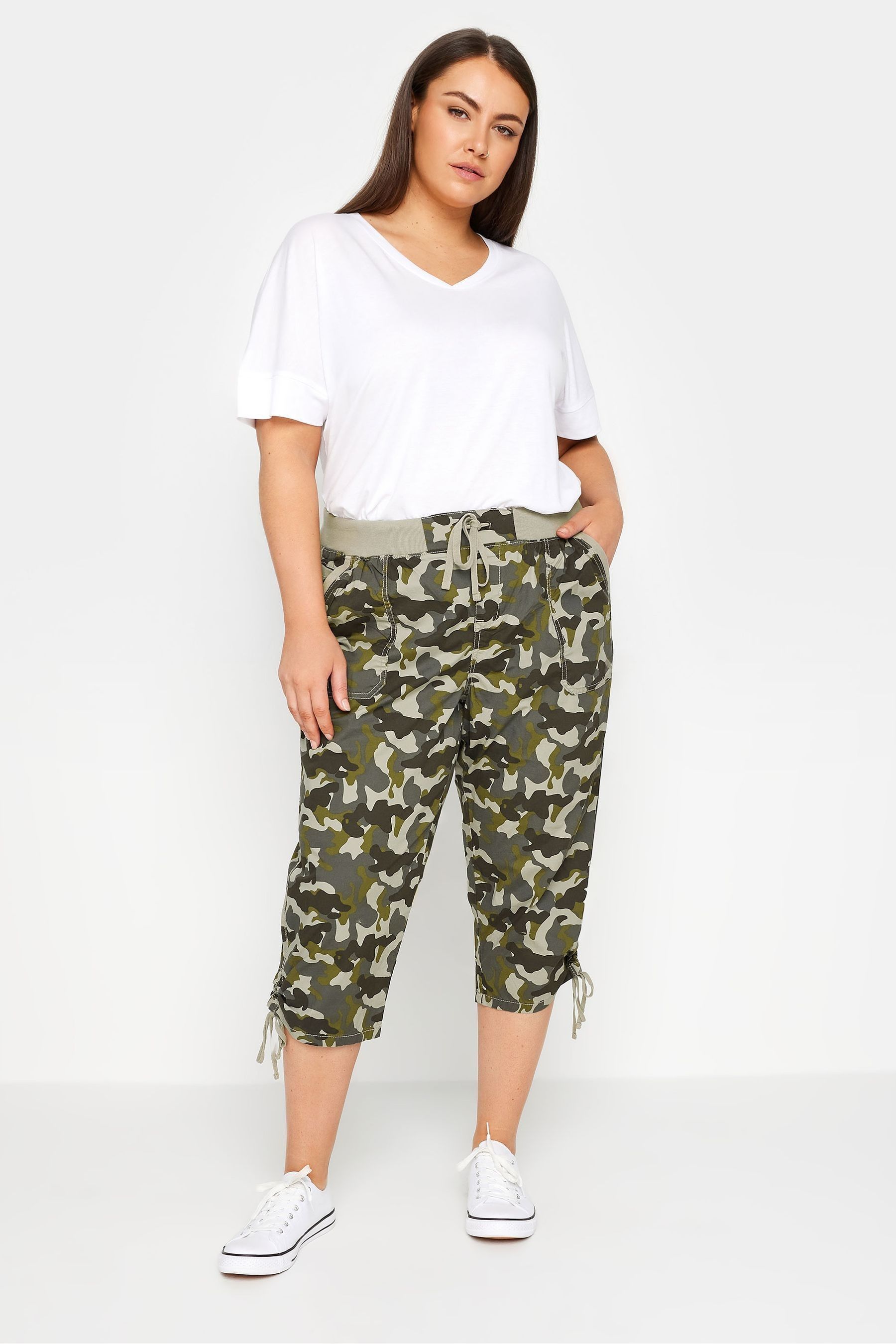 Next navy cropped trousers shop