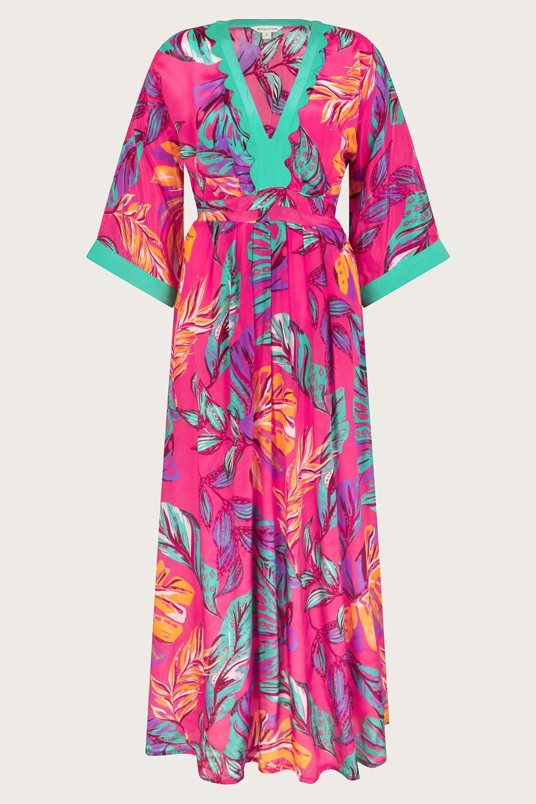 Buy Monsoon Pink Aura Maxi Dress from Next United Arab Emirates