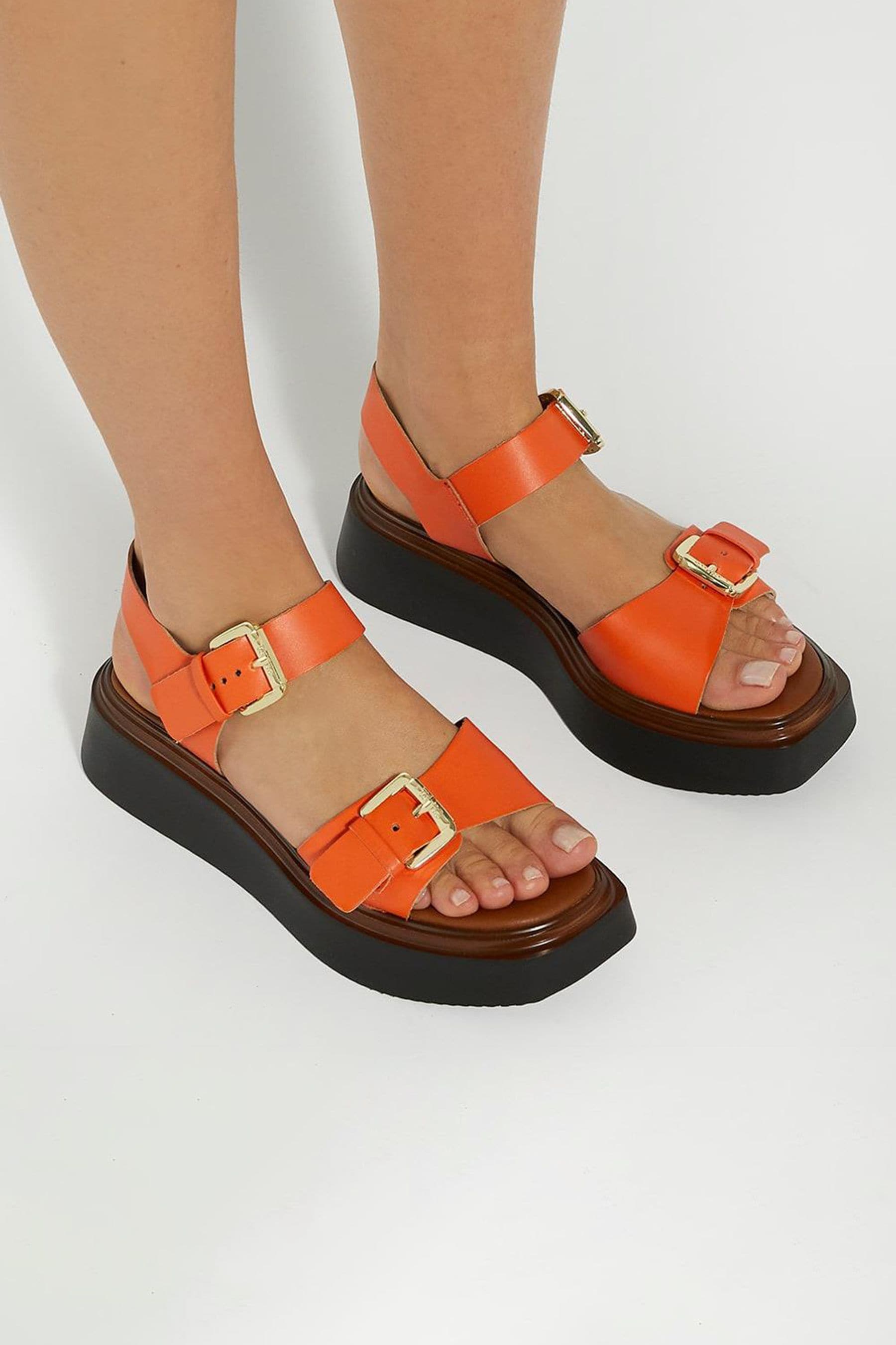 Flatform sandals dune on sale