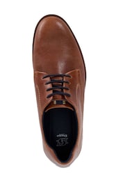 Dune London Brown Beko Wedge Gibson Shoes - Image 5 of 6