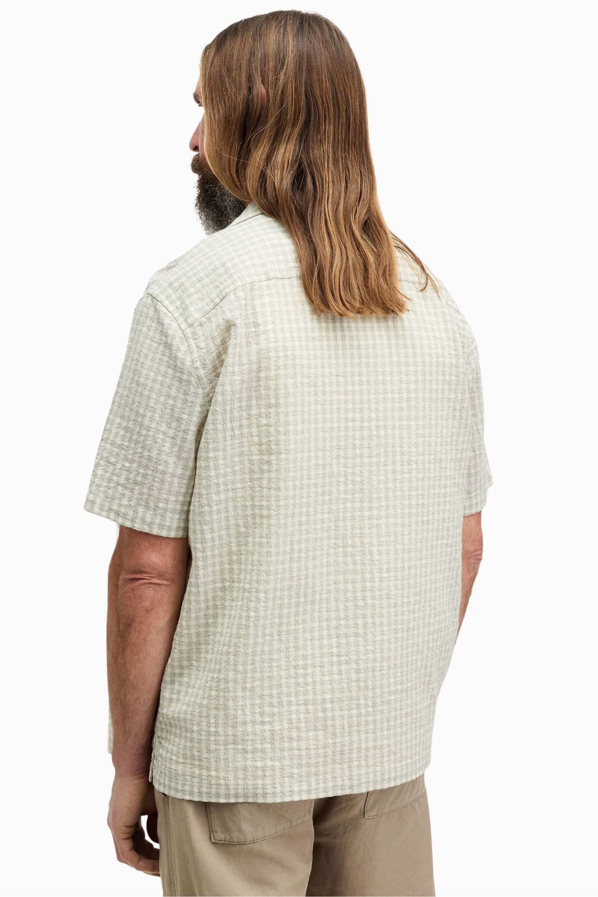 AllSaints Grey Selenite Shirt - Image 3 of 5