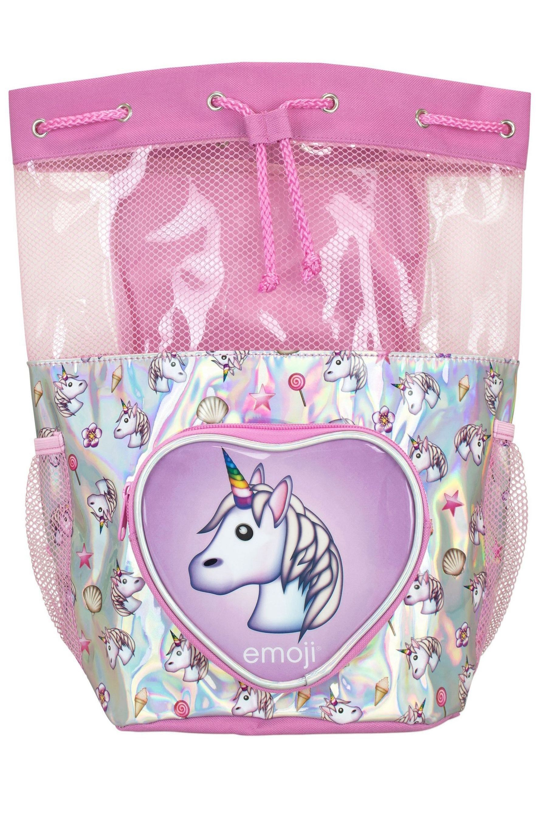 Buy Character Pink Emoji Unicorn Swimbag from Next Canada