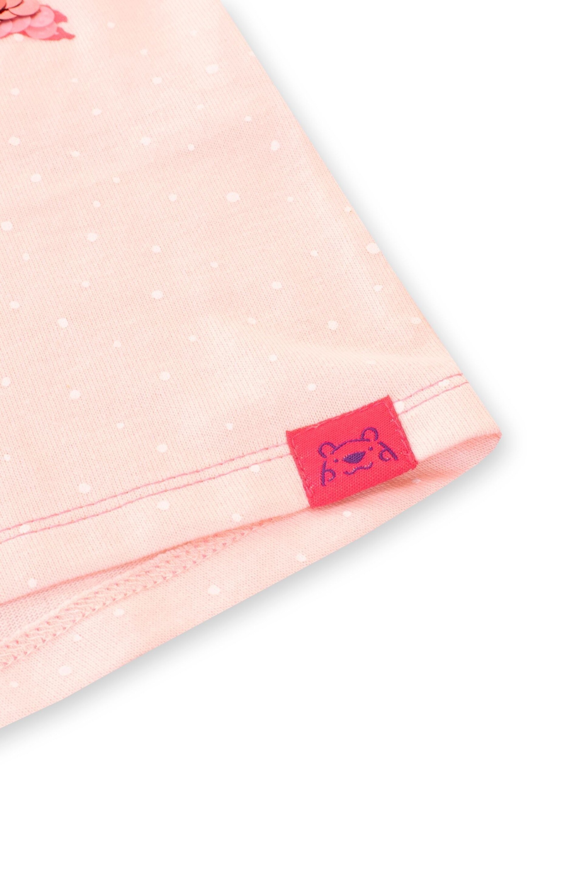 Harry Bear Pink Flamingo Sequin T-Shirt - Image 3 of 4