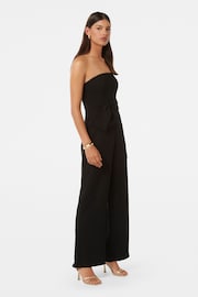 Forever New Black Vicky Strapless Bow Jumpsuit - Image 3 of 4