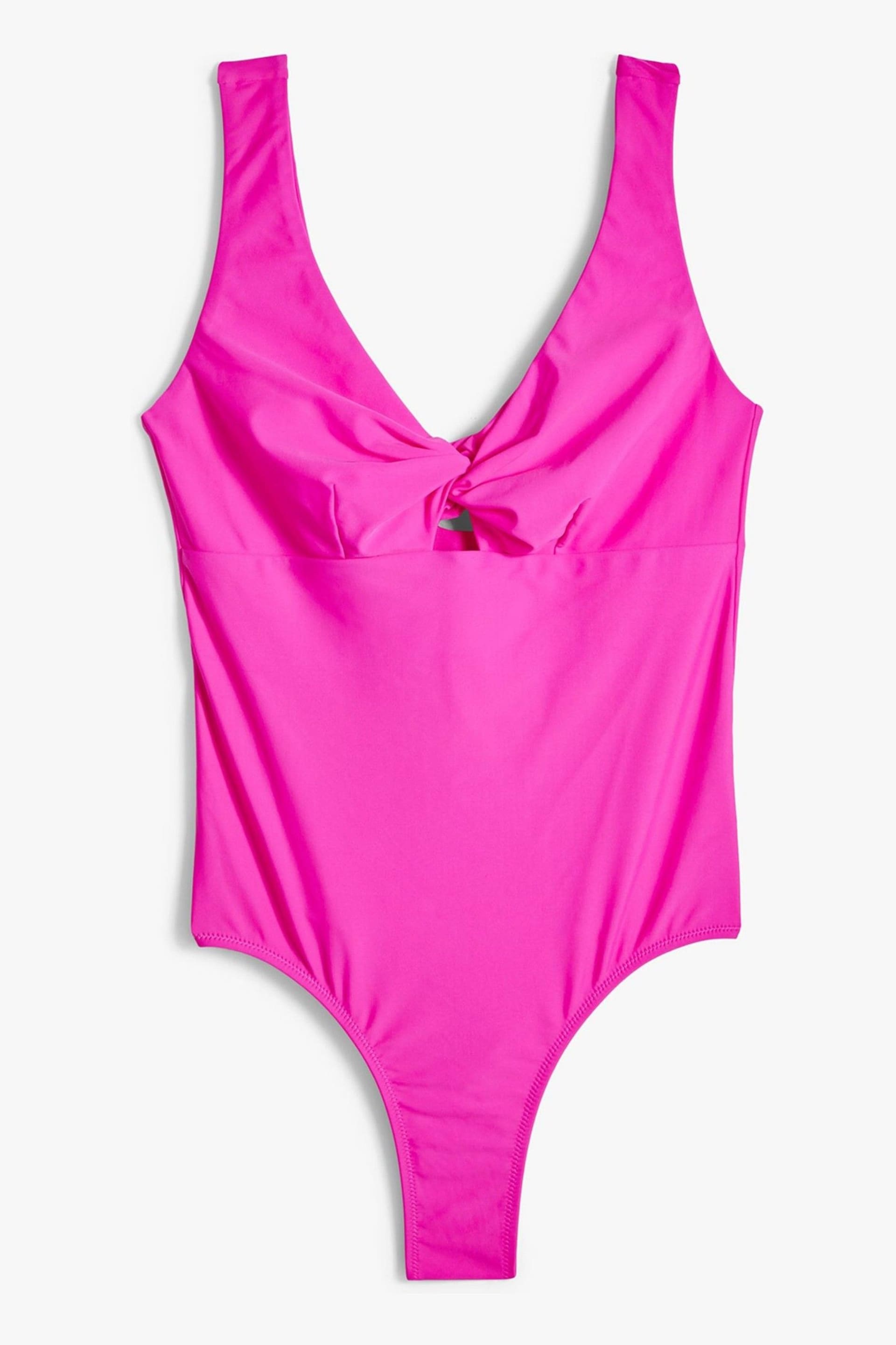 Hush Pink Tara Twist Front Swimsuit - Image 4 of 4