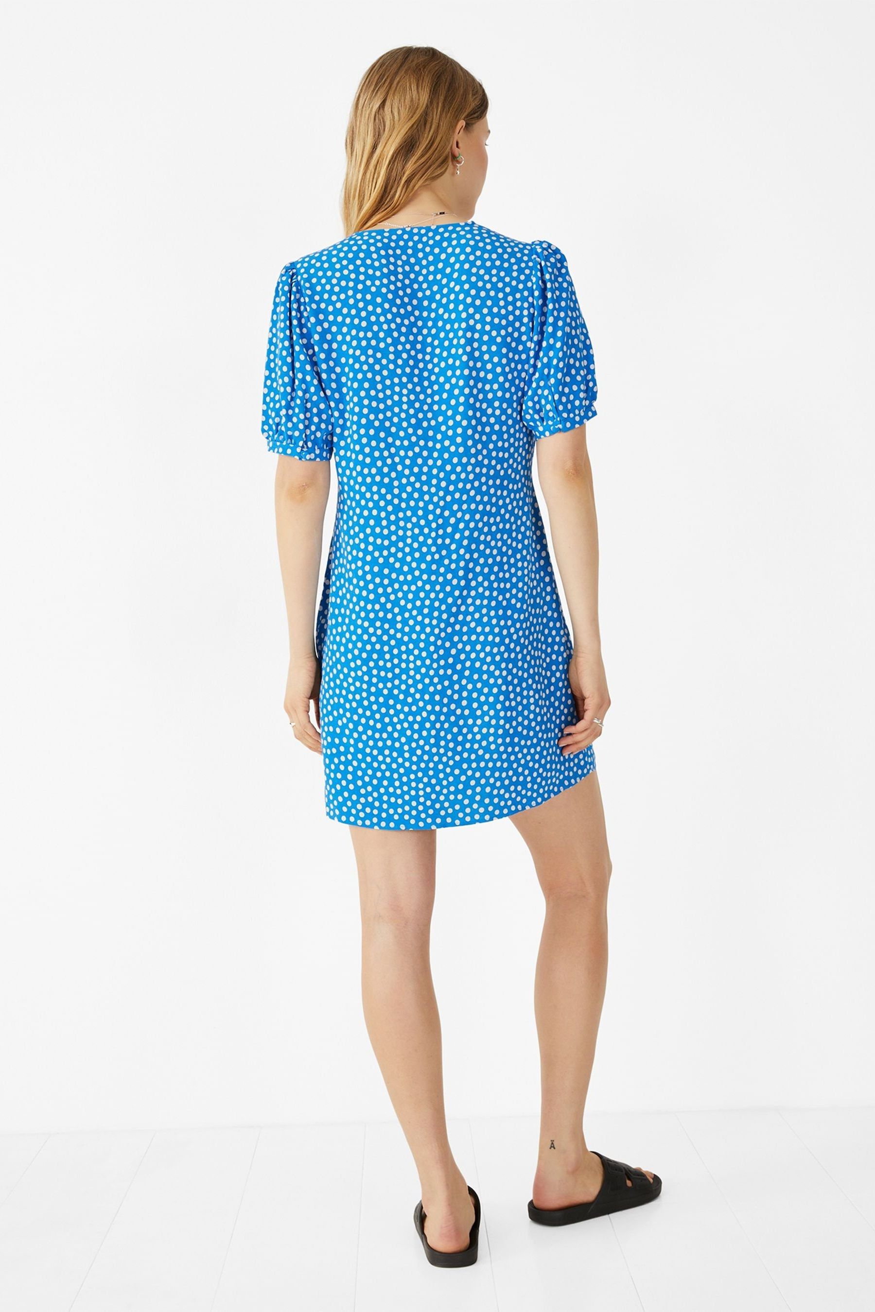 Buy Hush Blue Elsa Mini Shift Dress from Next Luxembourg