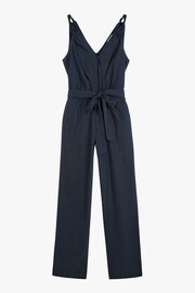 Hush Blue Kara Wrap Jumpsuit - Image 4 of 4