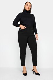 Evans Black Bengaline Tapered Trouser Black - Image 2 of 2