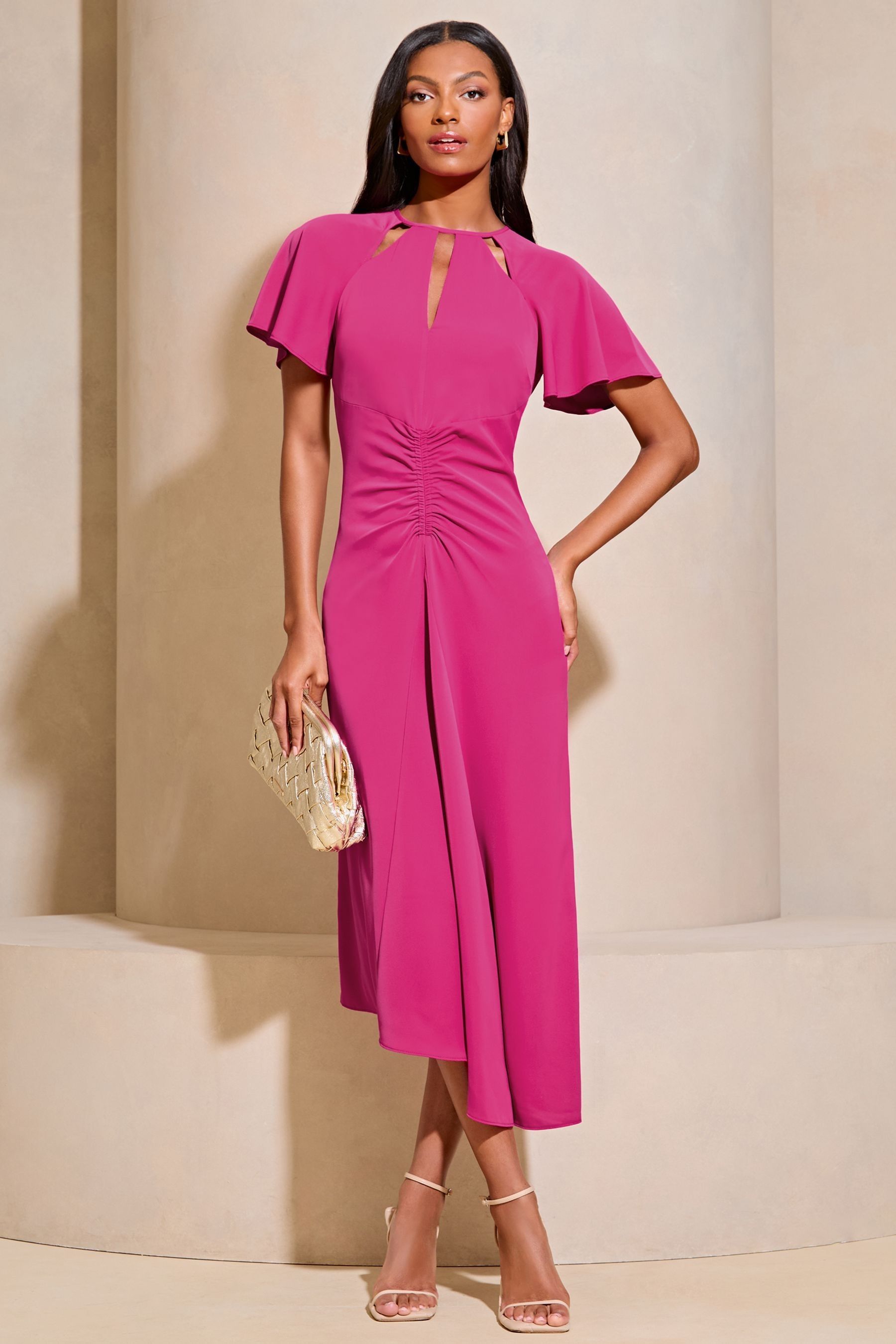 Next lipsy pink dress clearance