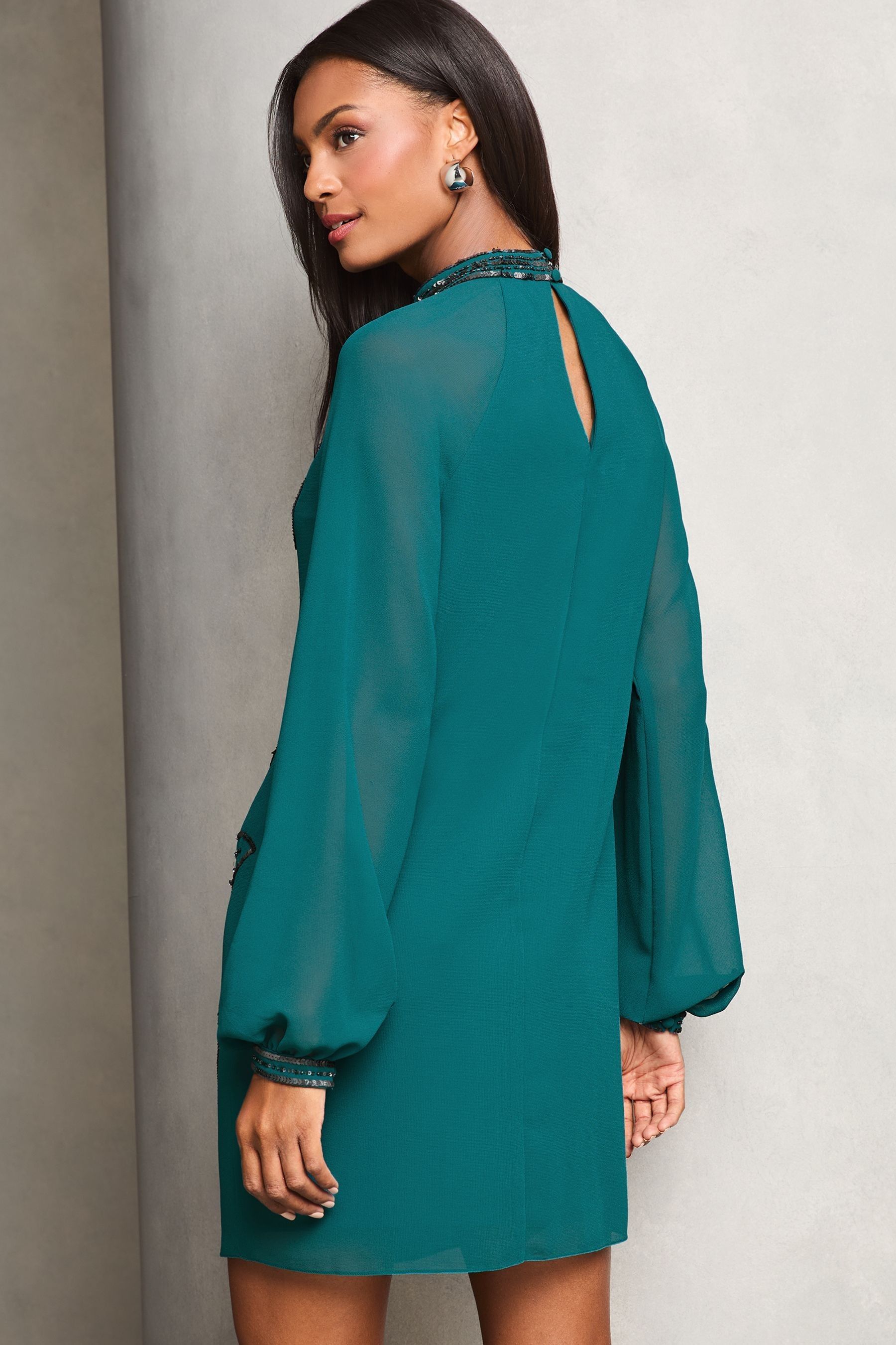 Lipsy turquoise dress deals