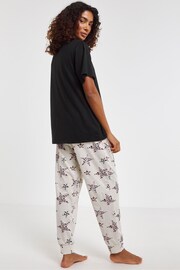 Simply Be Natural Pretty Secrets Value Cuffed Pyjama Set - Image 2 of 4