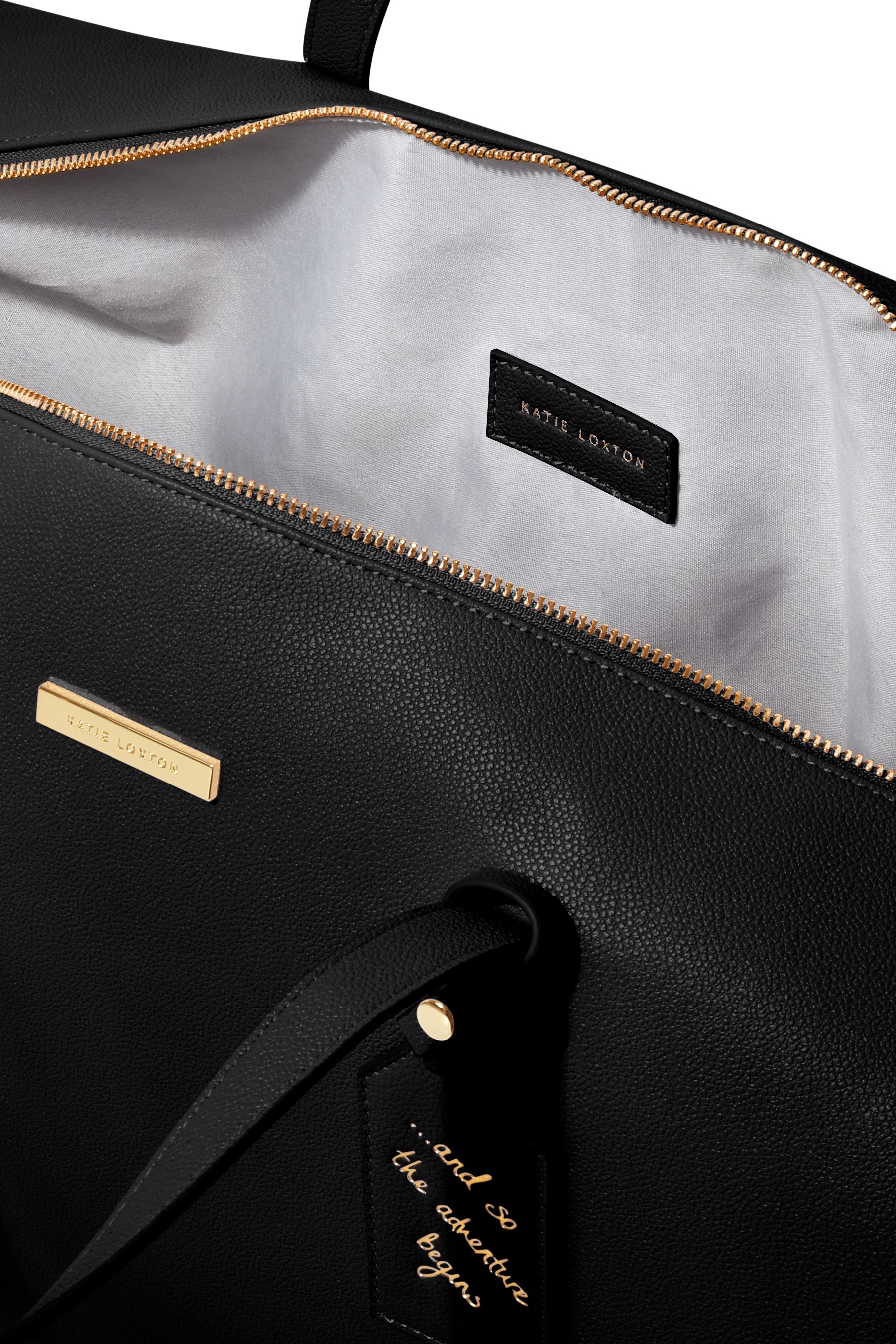 Buy Katie Loxton Black Weekend Holdall Bag from Next Oman