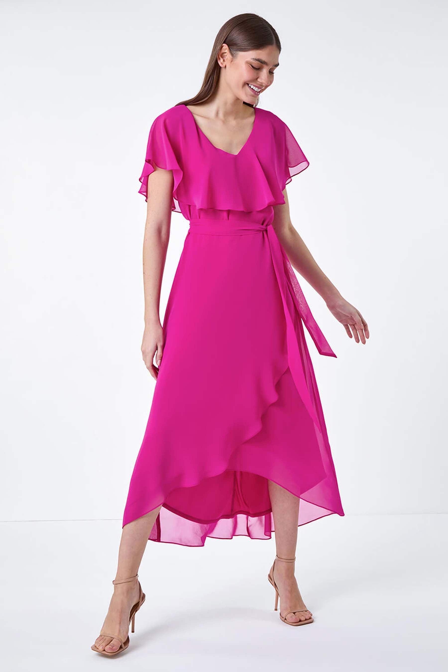 Plain pink dress hotsell