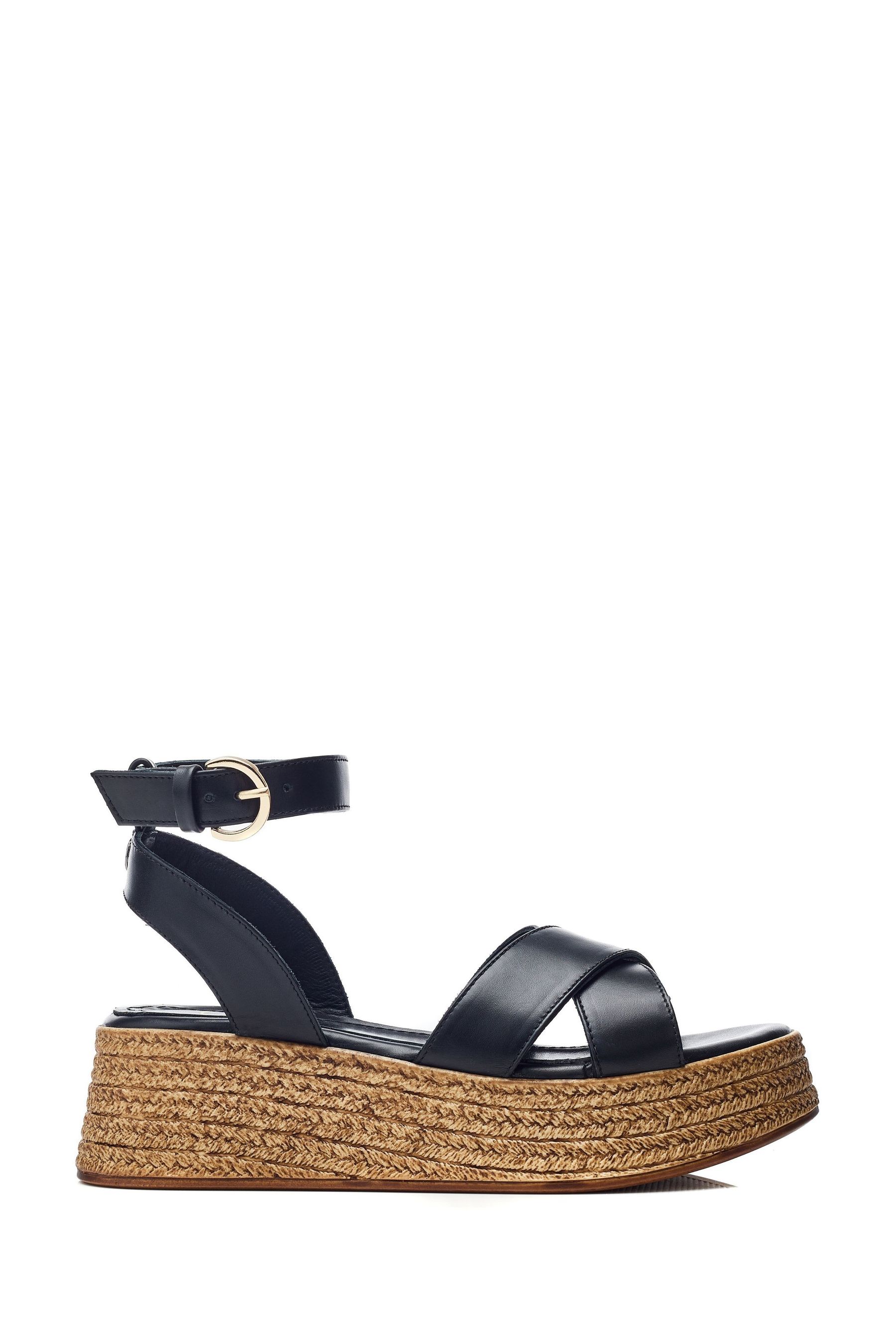 Buy Moda in Pelle Pashyn Wedge Srappy Sandals from Next Malaysia
